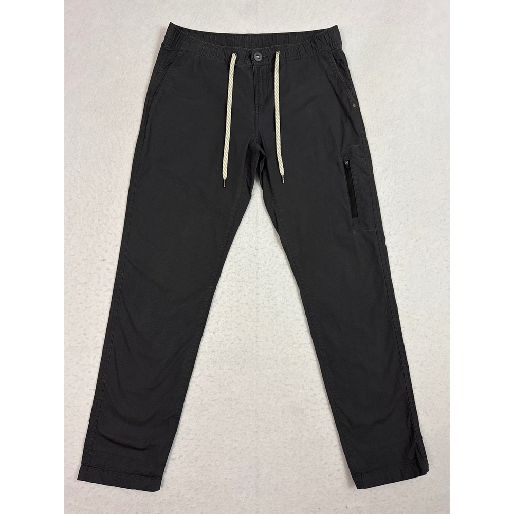 Vuori Women's Ripstop Pants Medium Gray Organic Cotton Stretch VW401